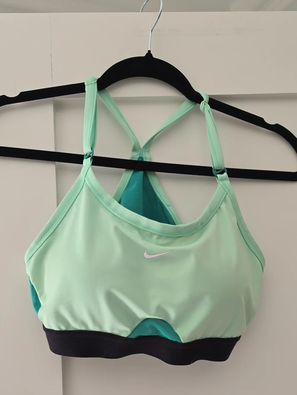 Nike Light Green Racerback Sports Bra